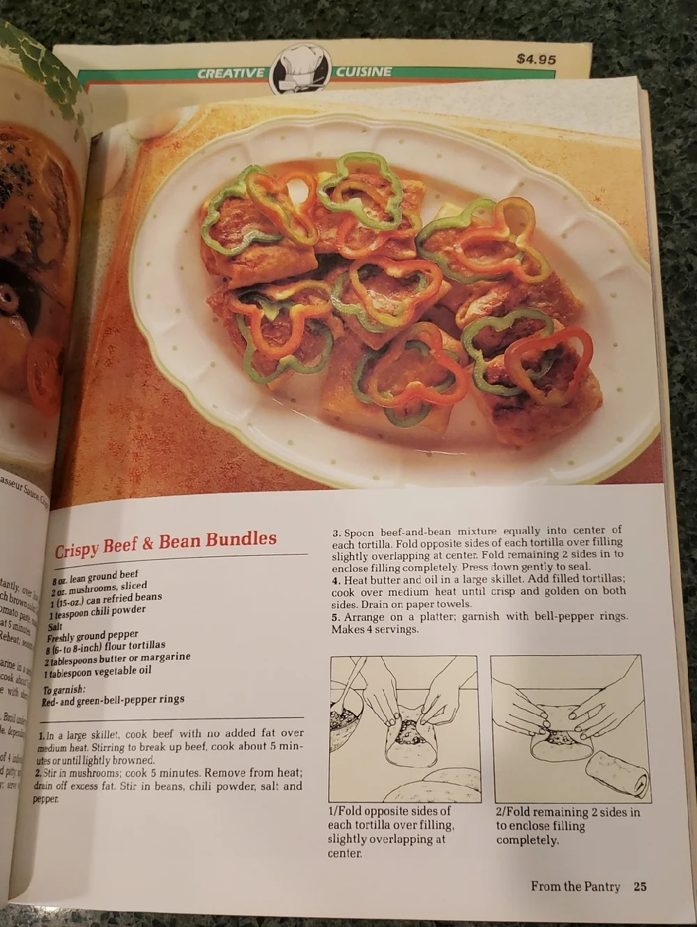 Cookbook Recipe Books Main Courses, Supper and Snacks, High Fiber
